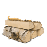 Brennholz Birke 25 cm 1 RM 500 kg
