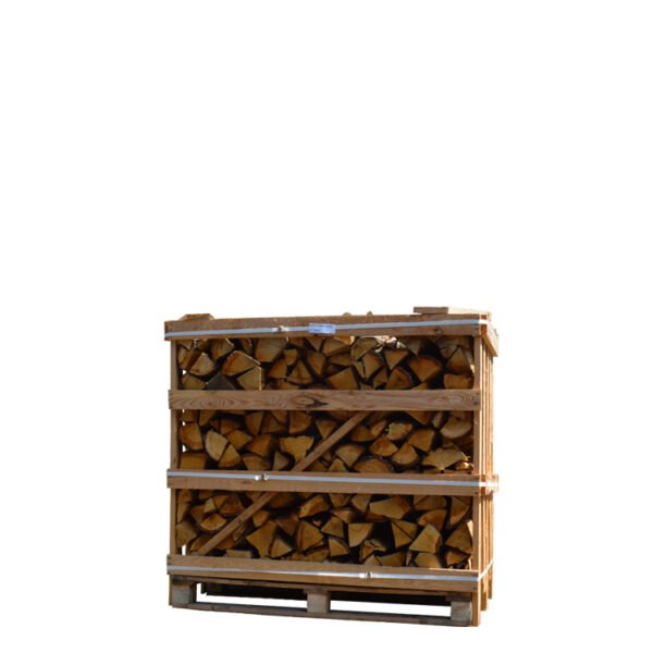 Kiste Mit Ultratrockenem Eichenbrennholz (1,1 M³) Kiste Mit Ultratrockenem Eichenbrennholz (1,1 M³)