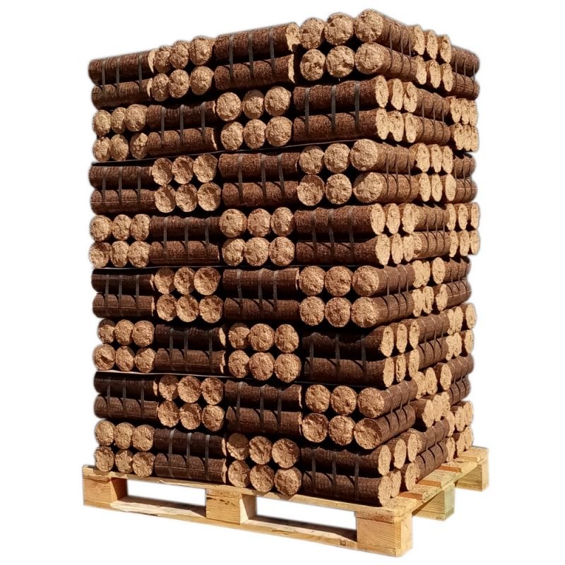 Pressholz – laub- und Nadelholz – Palette von 960 kg Pressholz – laub- und Nadelholz – Palette von 960 kg