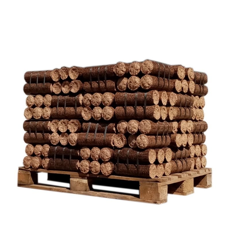 Pressholz – Nachtbriketts – 1/2 Palette Von 480 Kg Pressholz – Nachtbriketts – 1/2 Palette Von 480 Kg