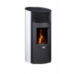 Separater Luftkammer-Pelletofen Roméo + Dinak 9 Kw Mit Wanddurchführungssatz